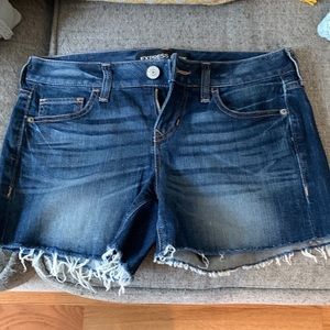 Express size 0 Jean shorts like new